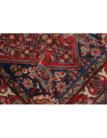 Hamadan 112x356 Cm Hamadan, Persia, Lana Cardata A Mano