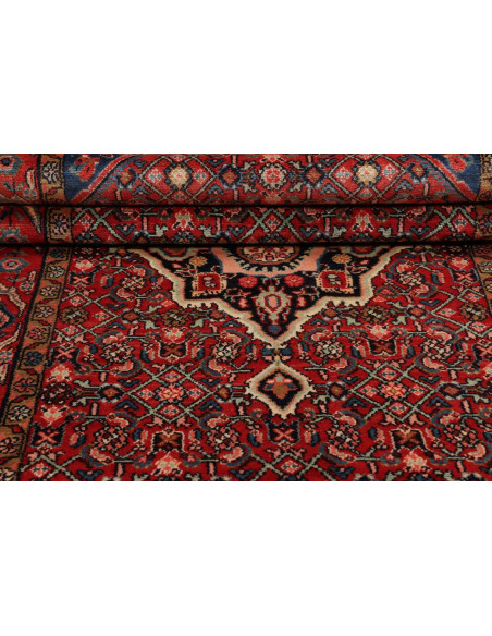 Hamadan 112x356 Cm Hamadan, Persia, Lana Cardata A Mano