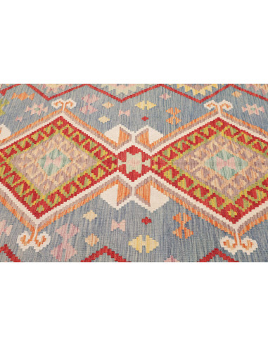 Kilim 156x211 Cm Kilim Afghanistan Hand-carded Wool Cotton