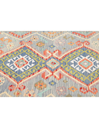 Kilim 146x206 Cm Kilim, Afghanistan, Hand-carded Wool,