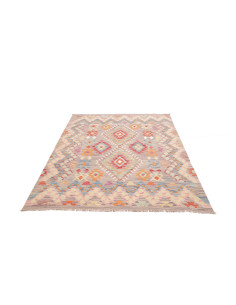 Kilim 149x201 Cm Kilim, Afghanistan, Lana Cardata A Mano 2