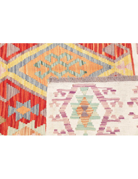 Kilim 150x200 Cm Kilim Afghanistan, Hand-carded Wool (warp: