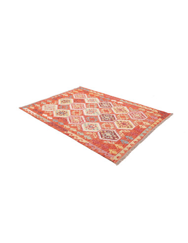 Kilim 149x200 Cm Kilim Afghanistan, Lana Cardata A Mano