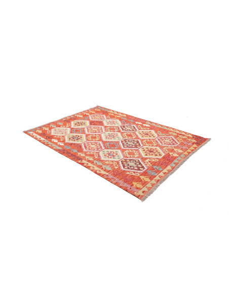 Kilim 149x200 Cm Kilim Afghanistan, Lana Cardata A Mano