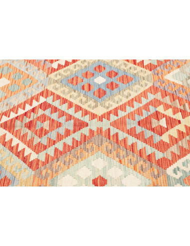 Kilim 150x192 Cm Kilim, Afghanistan, Lana Cardata A Mano,