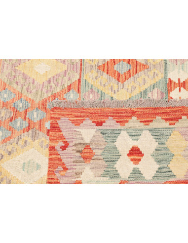 Kilim 150x193 Cm Kilim, Afghanistan, Hand-carded Wool