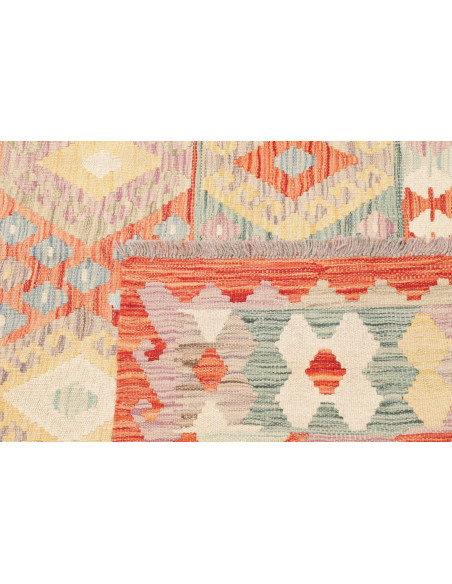 Kilim 150x193 Cm Kilim, Afghanistan, Lana Cardata A Mano