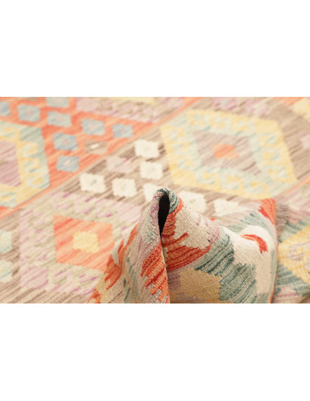 Kilim 150x193 Cm Kilim, Afghanistan, Hand-carded Wool