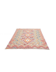 Kilim 148x199 Cm Kilim, Afghanistan, Lana Cardata A Mano 2