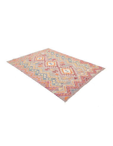 Kilim 148x199 Cm Kilim, Afghanistan, Hand-carded Wool (warp: