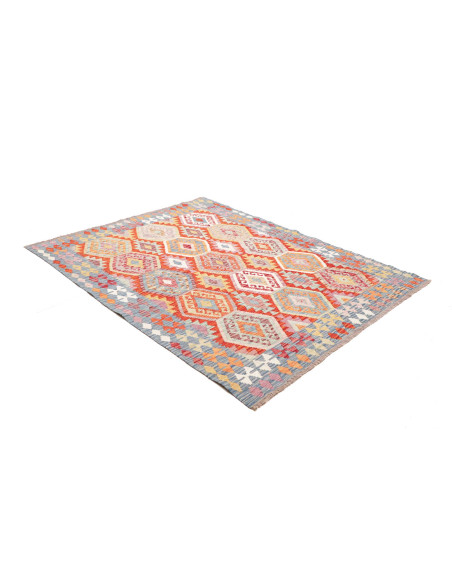 Kilim 155x196 Cm Kilim, Afghanistan, Lana Cardata A Mano