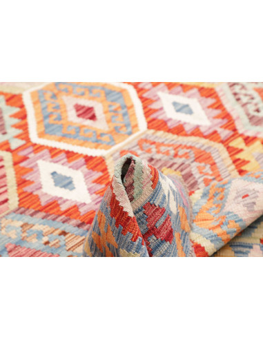 Kilim 155x196 Cm Kilim, Afghanistan, Hand-carded Wool