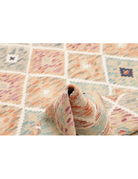 Kilim 151x207 Cm Kilim, Afghanistan, Lana Cardata A Mano