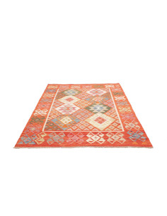 Kilim 159x198 Cm Kilim Afghanistan Hand-carded Wool 0.3 2