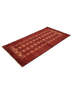 Baluch 103x201 Cm Baluch Persia Hand-carded Wool Cotton 2