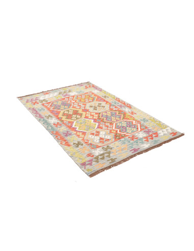 Kilim 120x172 Cm Kilim, Afghanistan, Lana Cardata A Mano,