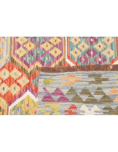 Kilim 120x172 Cm Kilim, Afghanistan, Hand-carded Wool, 0.3