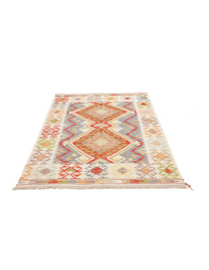 Kilim 123x178 Cm Kilim, Afghanistan, Hand-carded Wool (warp: 2