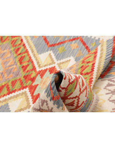 Kilim 123x178 Cm Kilim, Afghanistan, Lana Cardata A Mano
