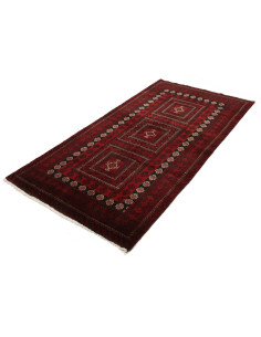 Baluch 110x208 Cm Baluch Persia Hand-carded Wool Cotton 2