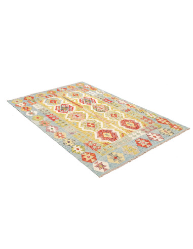 Kilim 121x177 Cm Kilim, Afghanistan, Lana Cardata A Mano