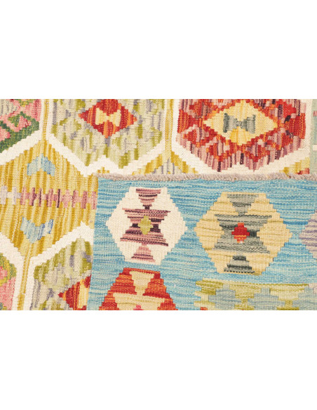 Kilim 121x177 Cm Kilim, Afghanistan, Lana Cardata A Mano