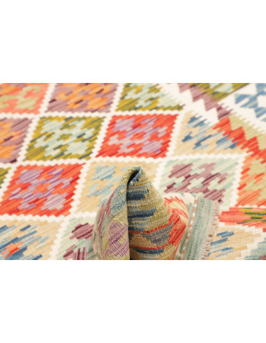 Kilim 131x175 Cm Kilim Afghanistan, Lana Cardata A Mano,