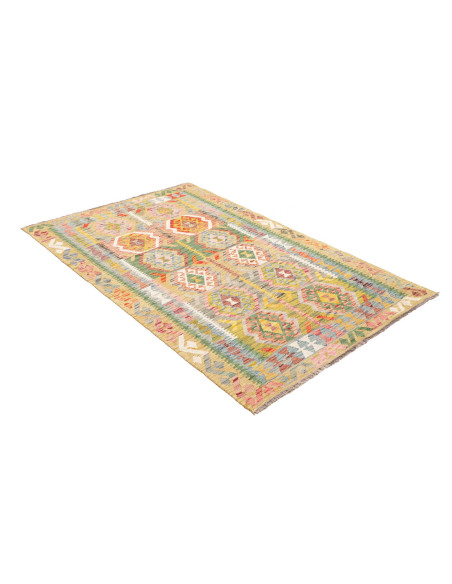 Kilim 121x182 Cm Kilim Afghan, Hand-carded Wool, Cotton