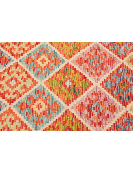 Kilim 126x180 Cm Kilim, Afghanistan, Hand-carded Wool (warp: