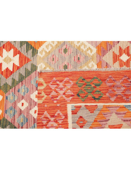 Kilim 130x190 Cm Kilim, Afghanistan, Lana Cardata A Mano
