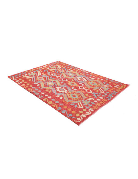 Kilim 149x205 Cm Kilim Afghanistan Lana Cardata A Mano