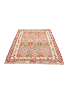Kilim 127x180 Cm Kilim, Afghanistan, Lana Cardata A Mano, 2