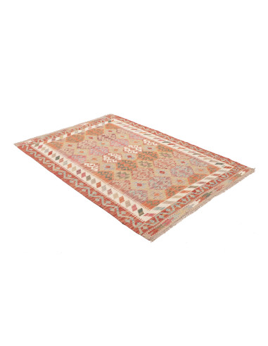Kilim 127x180 Cm Kilim, Afghanistan, Lana Cardata A Mano,