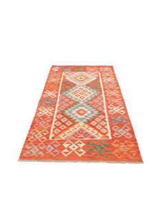 Kilim 103x195 Cm Kilim, Afghanistan, Lana Cardata A Mano 2