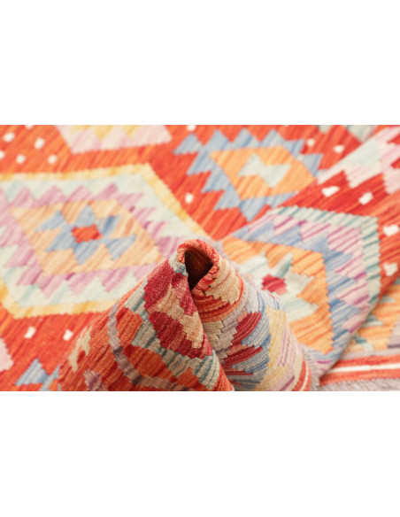 Kilim 148x162 Cm Kilim Afghanistan, Lana Cardata A Mano
