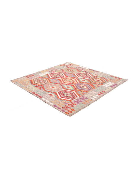 Kilim 147x153 Cm Kilim Afghanistan Hand-carded Wool 0.3