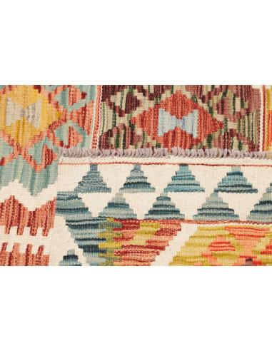 Kilim 98x143 Cm Kilim, Afghanistan, Lana Cardata A Mano