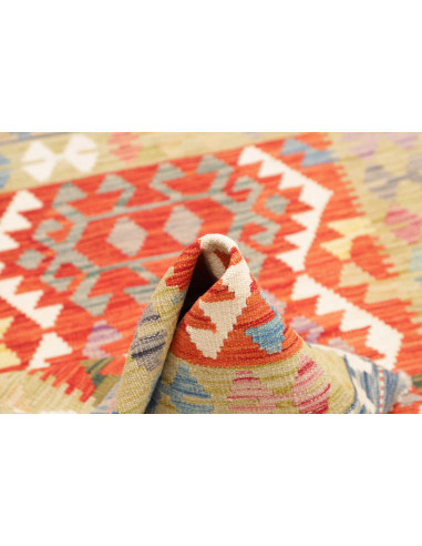 Kilim 103x147 Cm Kilim, Afghanistan, Hand-carded Wool (warp:
