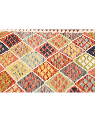 Kilim 107x151 Cm Kilim, Afghanistan, Lana Cardata A Mano