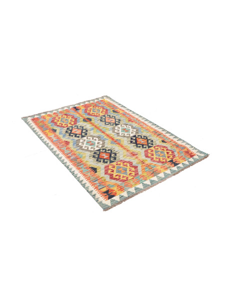 Kilim 106x149 Cm Kilim, Afghanistan, Hand-carded Wool