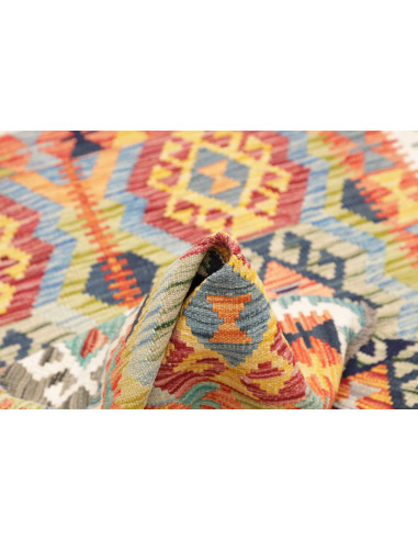 Kilim 106x149 Cm Kilim, Afghanistan, Hand-carded Wool