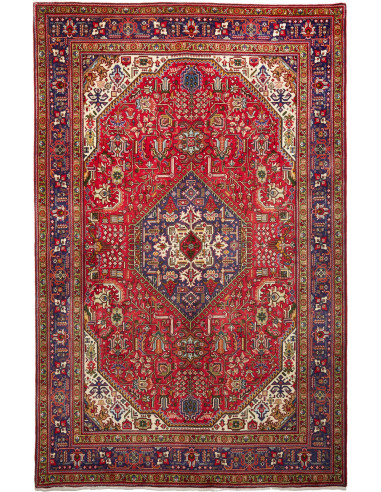 Tabriz 200x308 Cm Tabriz Persia Hand-carded Wool Cotton