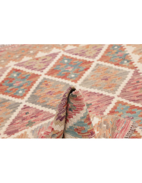 Kilim 105x150 Cm Kilim, Afghanistan, Lana Cardata A Mano