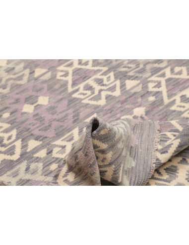 Kilim 126x174 Cm Kilim, Afghanistan, Lana Cardata A Mano,