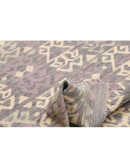 Kilim 126x174 Cm Kilim, Afghanistan, Lana Cardata A Mano,