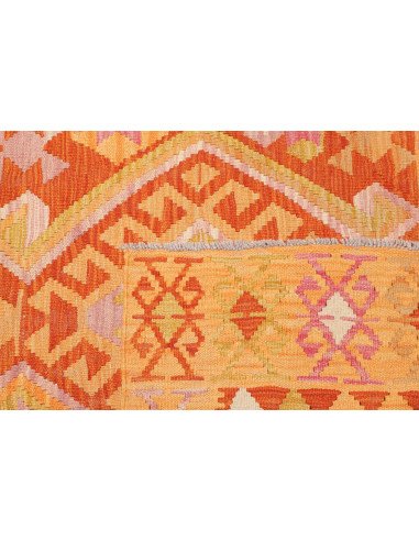 Kilim 126x188 Cm Kilim, Afghanistan, Hand-carded Wool (warp: