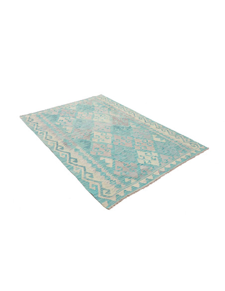 Kilim 126x177 Cm Kilim, Afghanistan, Hand-carded Wool (warp: