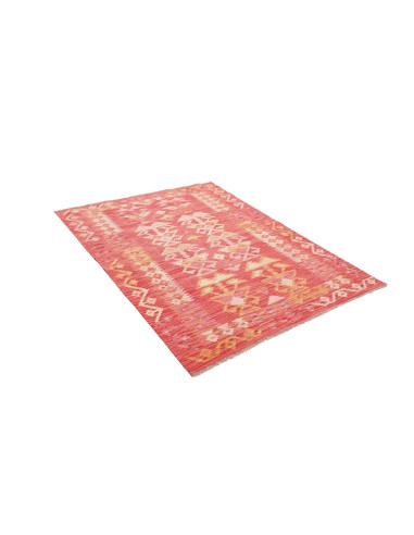 Kilim 135x172 Cm Kilim, Afghanistan, Lana Cardata A Mano