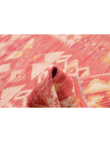 Kilim 135x172 Cm Kilim, Afghanistan, Lana Cardata A Mano