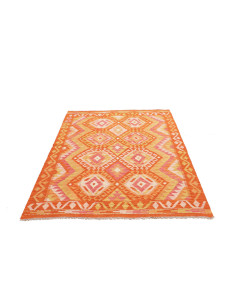 Kilim 129x177 Cm Kilim Afghanistan Lana Cardata A Mano 2